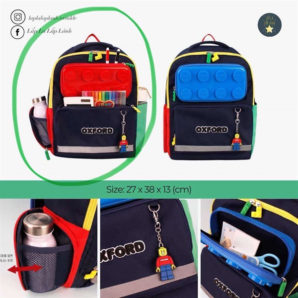 Winghouse Balo Lego đỏ OX0063