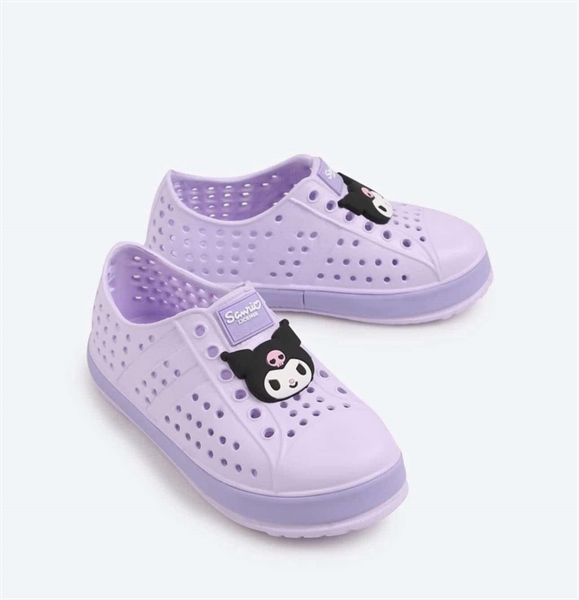 Shoopenkids Sandal nhựa HPKRUFA31S Kuromi S200