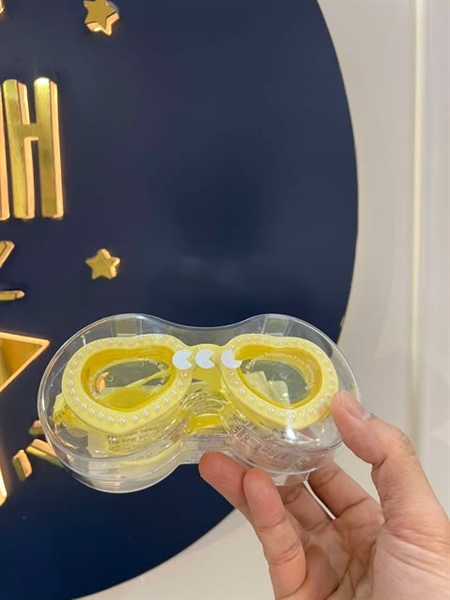 Cocolic Kính bơi không tráng gương mẫu Yellow Heart