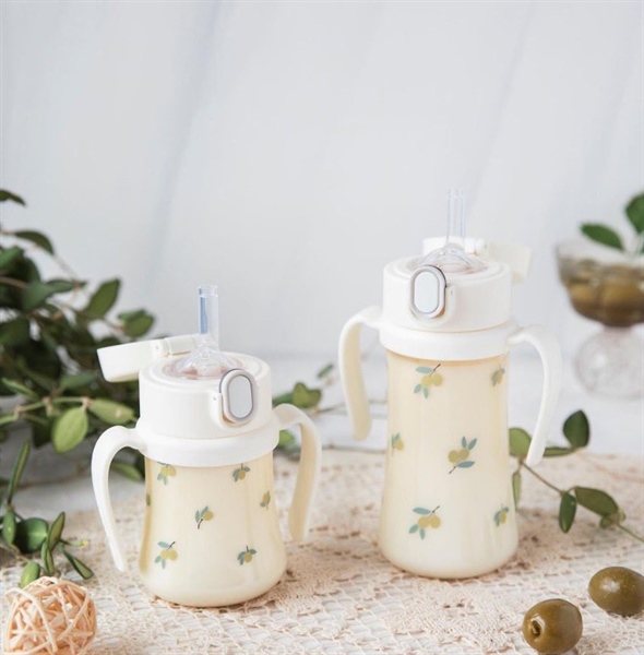 Grosmimi Bình tập uống Olive 300ml