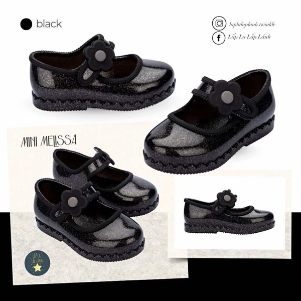 Minimelissa Giày búp bê MSKCF2TSHB11BLK S170
