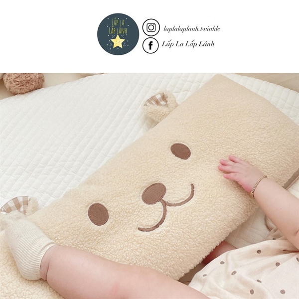 Hellominimine Gối gấu Beige