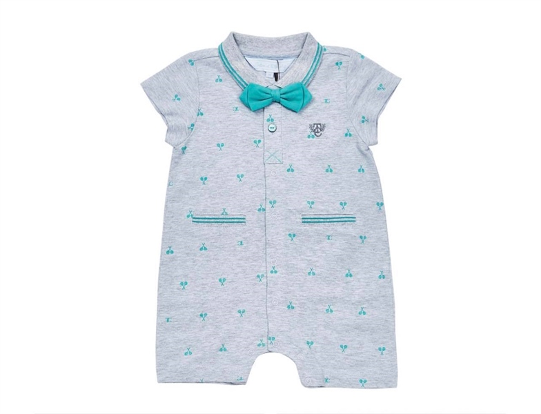 Moimoln Bộ suit nơ xanh size 75