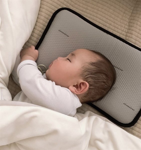 DonoDono Gối chống bẹp đầu Xám