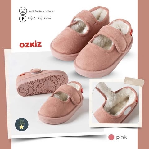 Ozkiz Slip on Bobo Hồng