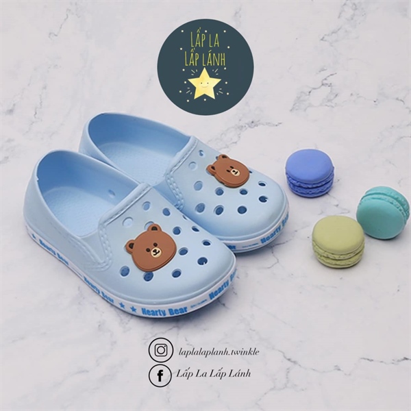 PANCOAT Giày nhựa gấu Xanh dương size 170