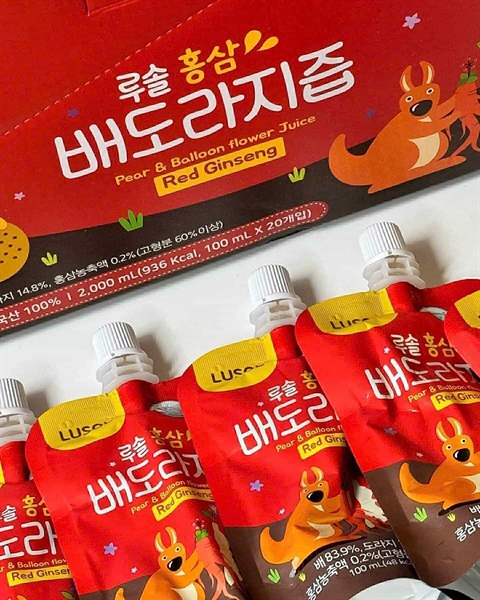 Lusol Nước ép lê hồng sâm date 09.10.2025