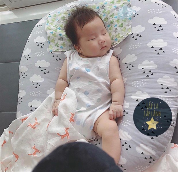 Rototobebe Vỏ gối chống trào Đám mây