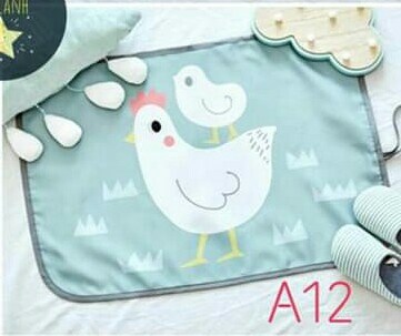 BabyMuffin Chắn nắng Chicken Family Green