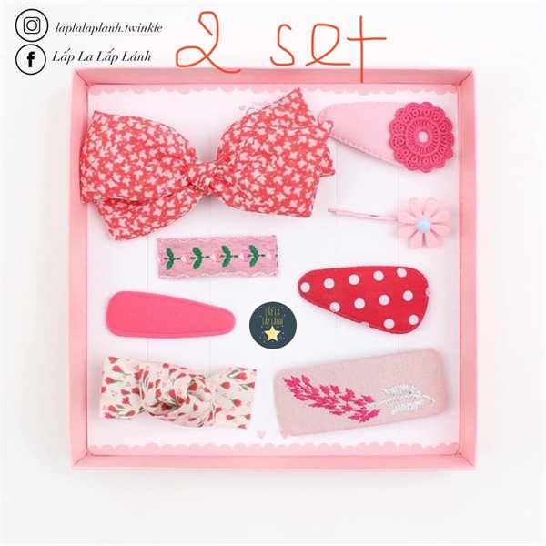 ChennyBongBong Set kẹp mẫu 13