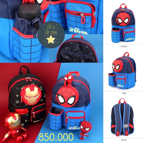 Winghouse Balo Iron man nhiều ngăn