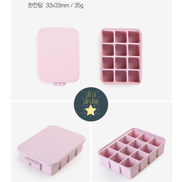 Dailylike Khay trữ 12 ô Tím