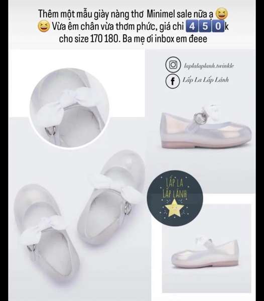 Minimelissa Sandal 33348 size 170