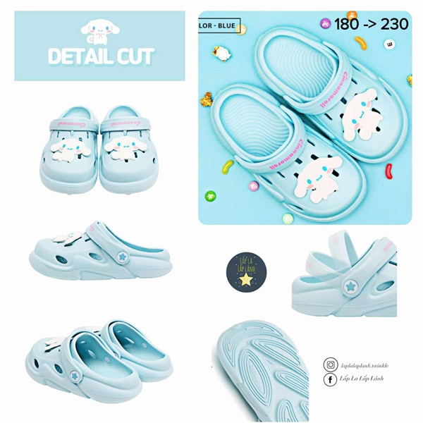 Shoelamode Sục Cinnamoroll Hay Beach