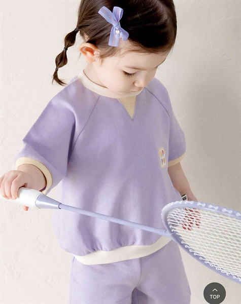 Happyprince Set đồ Màu tím size 12-24M