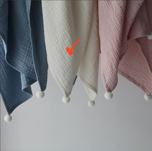 Tanihome Chăn Ivory Hạt Châu