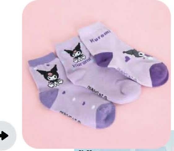 Renoma Set vớ 3p Kuromi