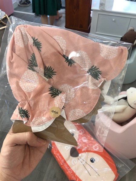 Uidong Nón vải-Dứa hồng
