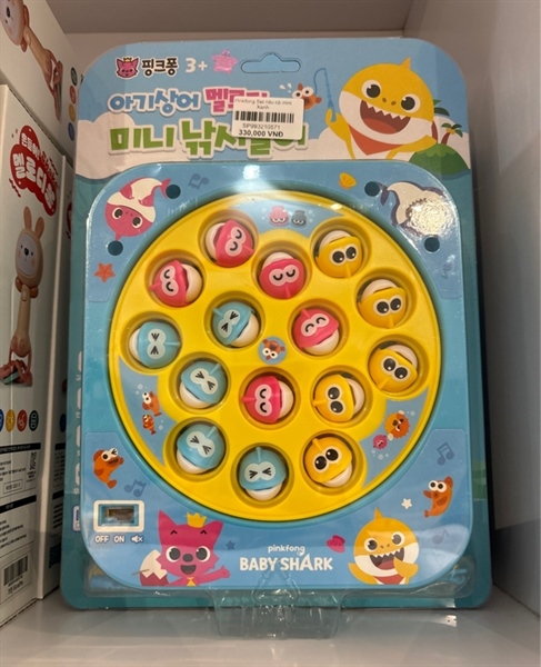 Pinkfong Set câu cá mini Vàng