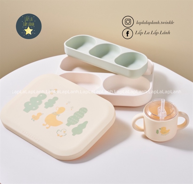Donodono Cốc tập uống Ducky Yellow
