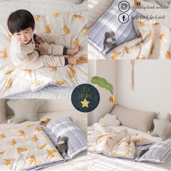 Juho Set Ngủ Báo Gray