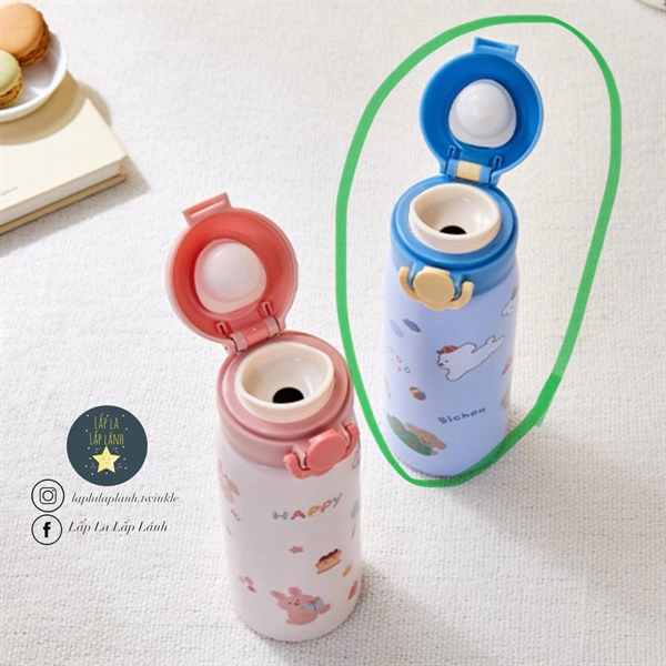 Modernhouse Bình giữ nhiệt gấu xanh 300ml