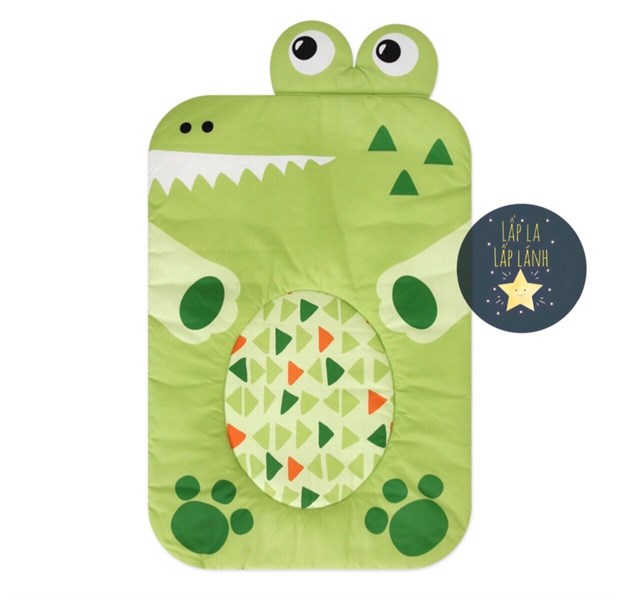 Bonitabebe Nệm chống thấm Cá sấu 65x95cm