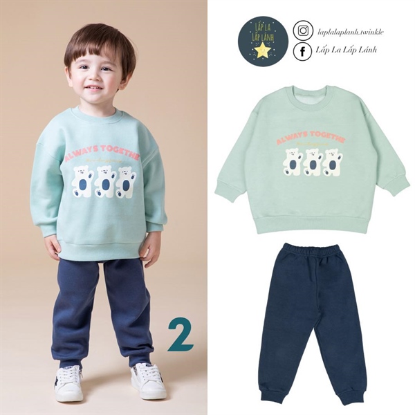 Kidscomo Đồ bộ số 2