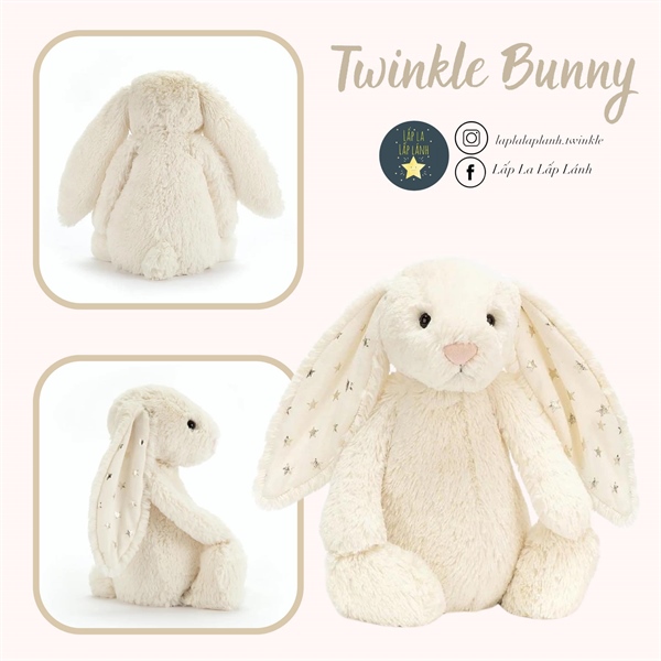 Jellycat Bunny Twinkle 31cm