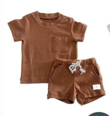 SundayHug Đồ bộ Nâu đỏ size 3m