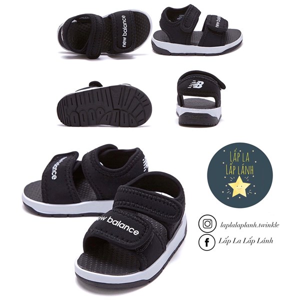 NewBalance Black quai ngang dán nhỏ (kid)