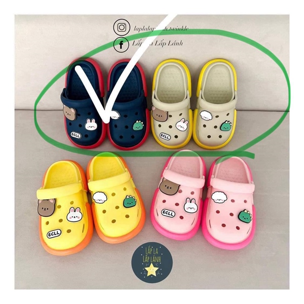 ECLL Dép beige size 170