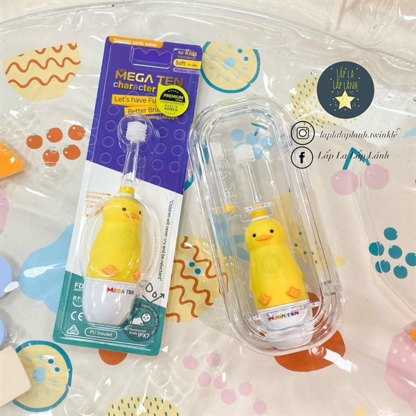 Megaten Bàn chải siêu âm Vịt vàng Deal 3