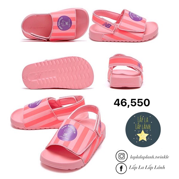 NB- Sandal Pink Stripe