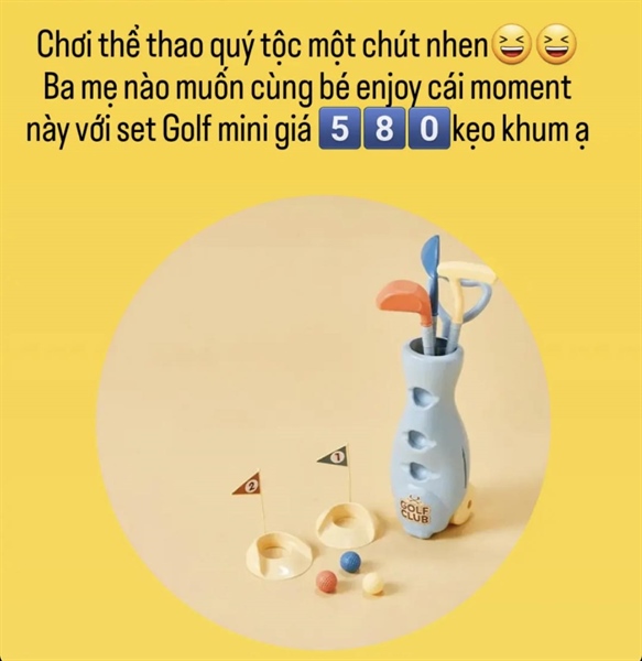 Modernhouse Bộ đồ chơi golf