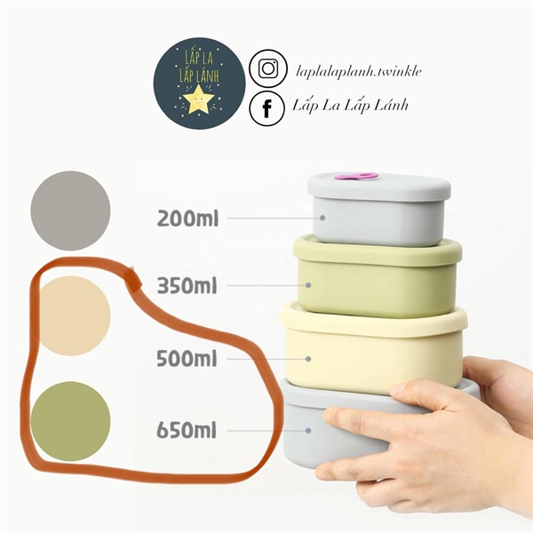 Steamhou Hộp chữ nhật Vàng 500ml