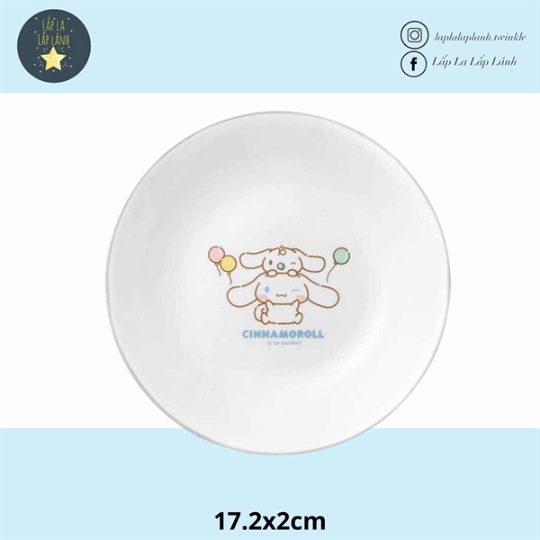 Corelle Đĩa sứ Cinnamoroll 17cm