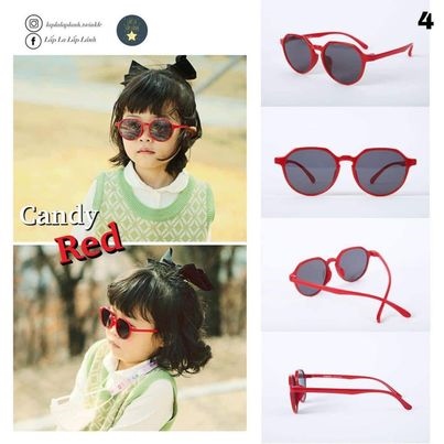 Ankyong Kính mát mẫu 4 Đỏ