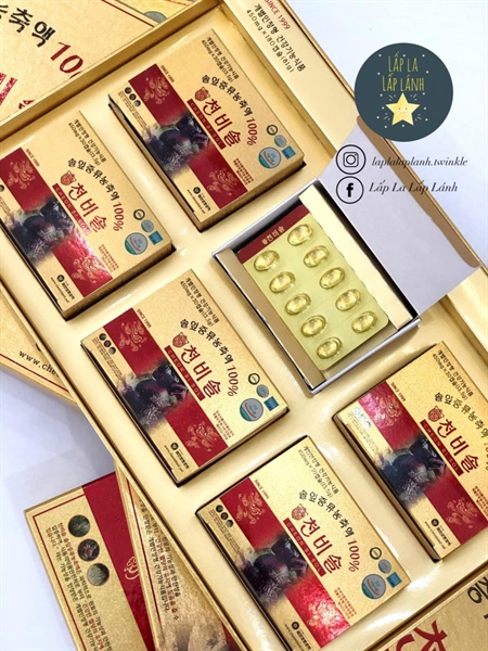 Cheonbisol Tinh dầu thông đỏ 14/09/2028