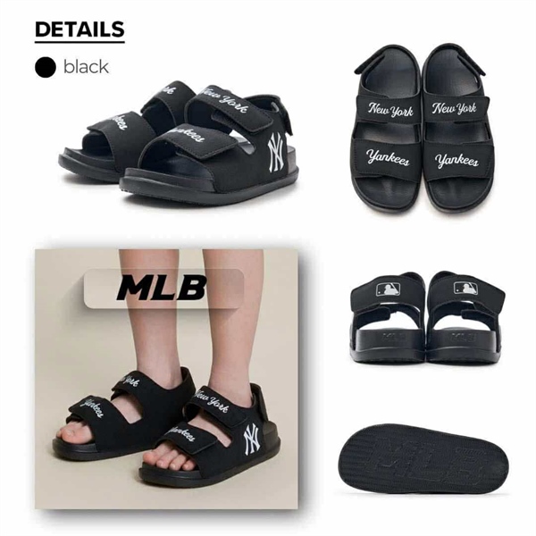 MLB Sandal 7ASDCB453-50BKS S180