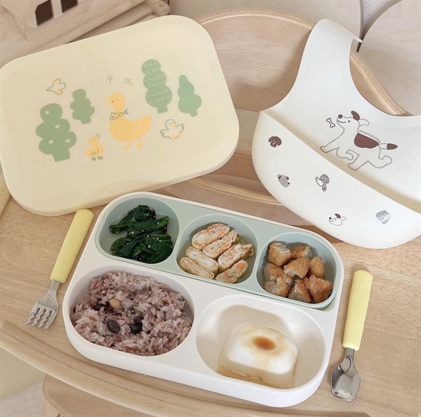 DonoDono Khay ăn Ducky Yellow