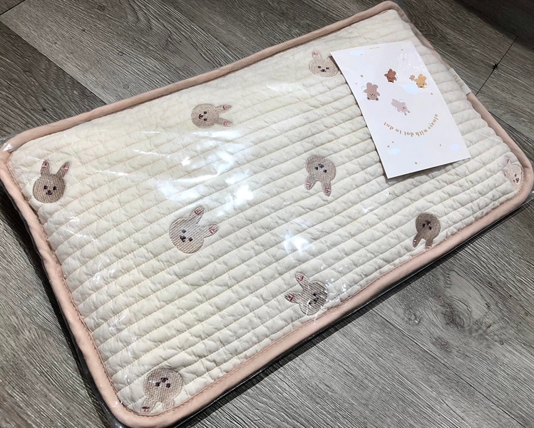 Dottodot Gối mỏng Air pillow Thỏ hồng
