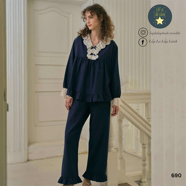 Ullala Set đồ xanh Navy