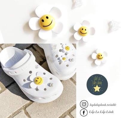 Crocs Jibbitz Hoa Cúc charm