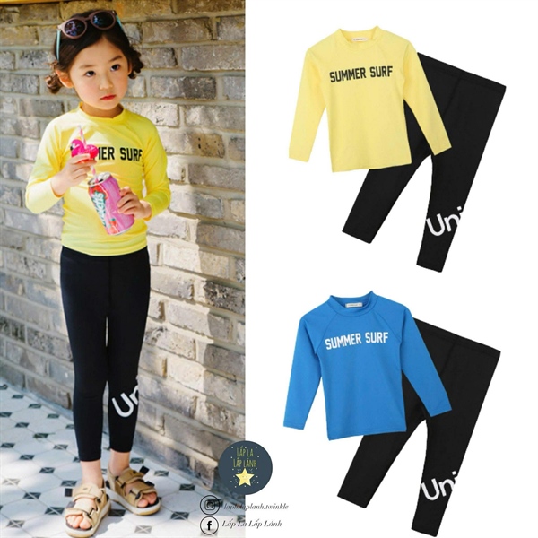 Rorochat Set đồ bơi Swimsurf Xanh