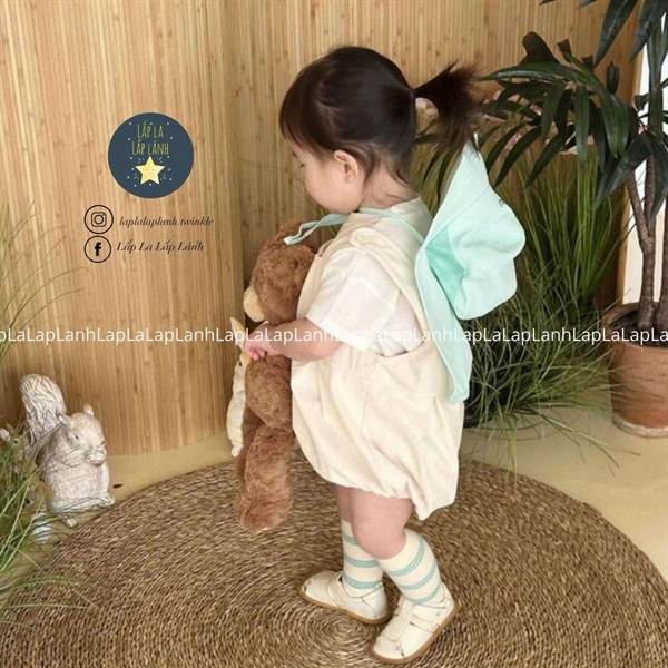 ECLL Nón rộng vành Xanh Mint vòng đầu 52-54cm