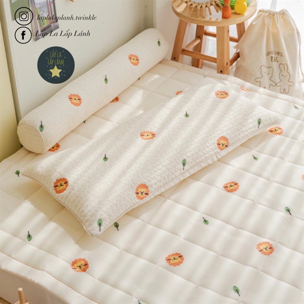 Formongde Wide pillow Sư tử sọc 30x70cm