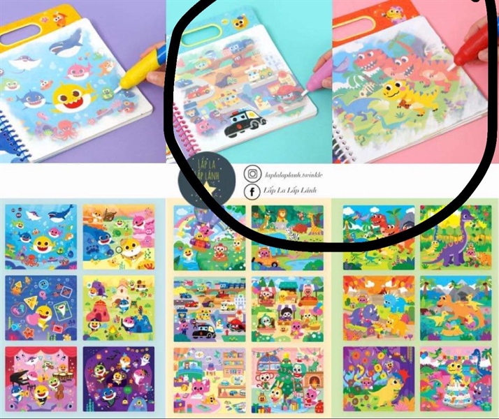 Pinkfong Set sách magic