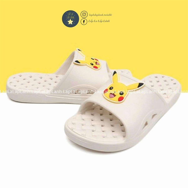 Shoelamode Dép nhà tắm Pokemon size 200