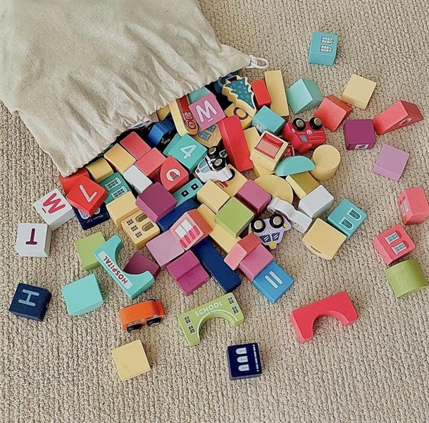 Anne Dorf Lego gỗ xếp hình